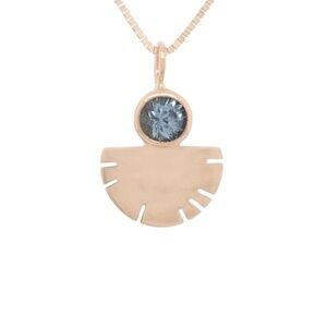 Young in the Mountains: The Aquilla Necklace-Montana Sapphire